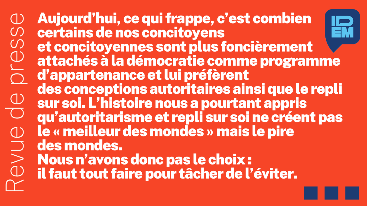 Nous devons empêcher le pire des mondes d’advenir – Revue du 29 juin&nbsp;2024